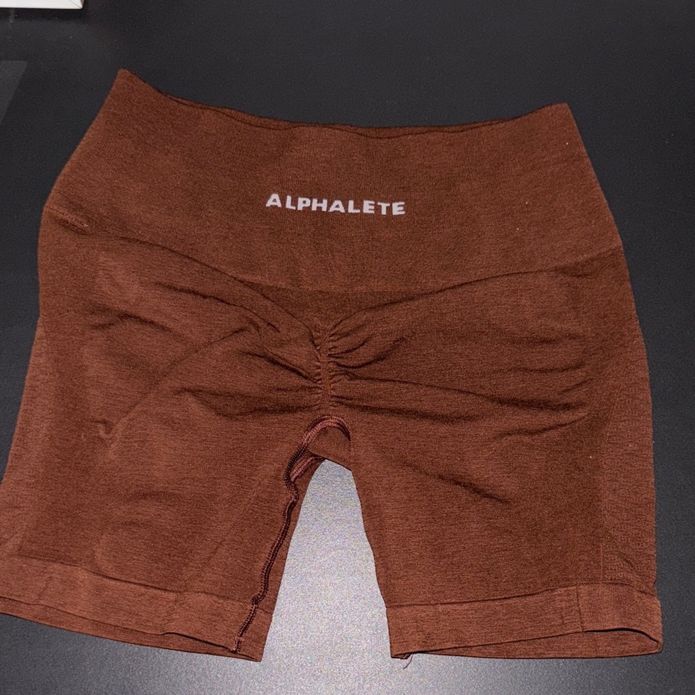 Alphalete Women's Rust Bike Shorts